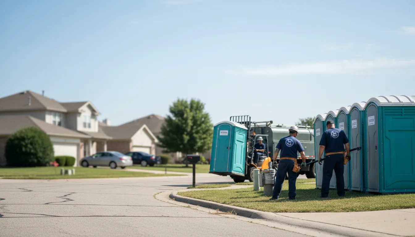 Porta Potty Rental in Caddo Mills, TX near me